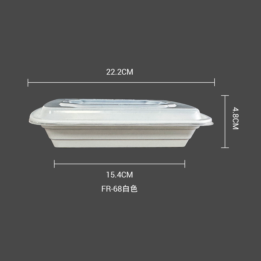 FR-68 Square Lunch Box