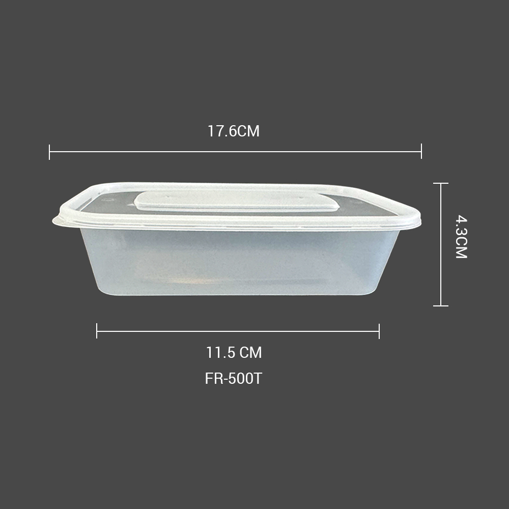 FR-500T Square Lunch Box